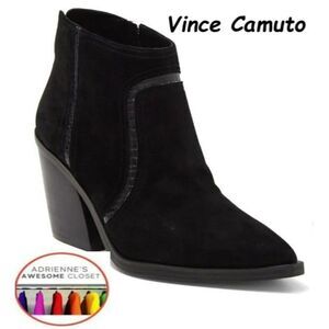 Vince CAMUTO Granda Block Heel Bootie, Sz 11, NIB